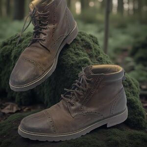 Florsheim Brown Leather Boots